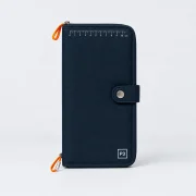 Boarding Folio in Ink Navy
