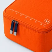 Carry-On Duo, close-up of the printed scale and size code