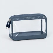 Clear Liquids Pouch in Slate Blue
