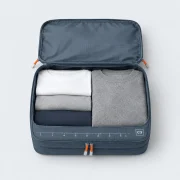 Compression Cube C3, opened to show what fits inside