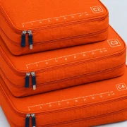 Compression Trio, close-up of the printed scale and size code