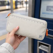 Document Slim Holder in use