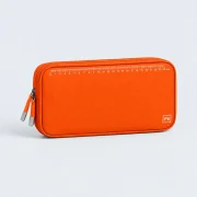 Family Passport Folder in Runway Orange