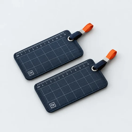 Grid Card Tag Pair, studio photo