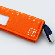 Handle Wrap Tag Pair, close-up of the printed scale and size code