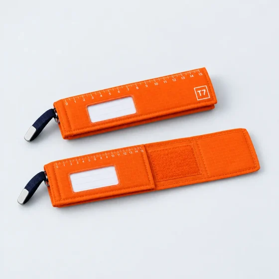 Handle Wrap Tag Pair, opened to show what fits inside