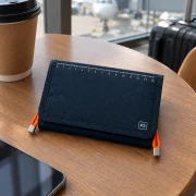 Passport Cover in use