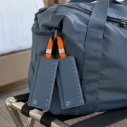 Privacy Flap Tag Pair in use