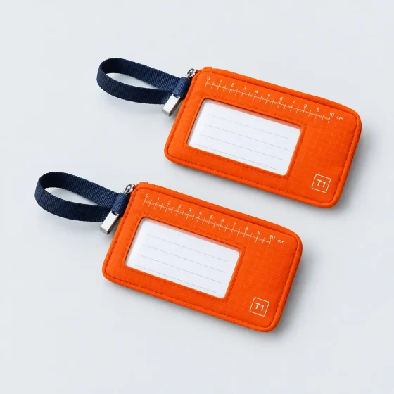 Scale Tag Pair, studio photo