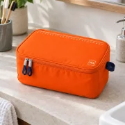 Toiletry Cube in use