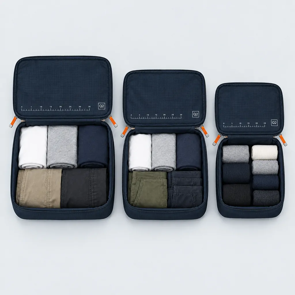 Underseat Set, opened to show what fits inside
